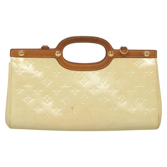 LOUIS VUITTON Monogram Vernis Roxbury Drive Hand Bag Perle M91374 - Picture 13 of 16